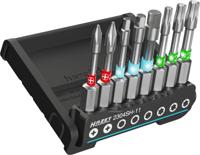 HAZET SmartHolder met 8 bits | lang 2304SH-11 | 1/4 inch (6,3 mm) zeskant massief | Binnen-zeskant-profiel, Kruiskop profiel PH, Binnen-TORX®-profiel - thumbnail