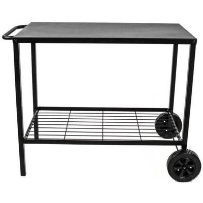BRASERO Trolley voor plancha - staal - 85 cm