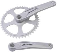 Miranda crankset alu zilver 44 tands 3/32 + 1/8 bulk - thumbnail
