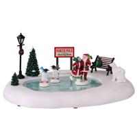 North pole skating rink b/o (4.5v) kerstfiguur LEMAX - Lemax - thumbnail