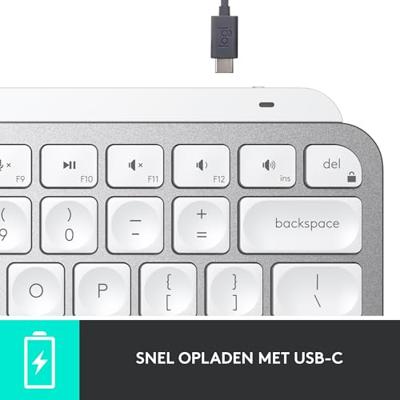 Logitech MX Keys Mini Minimalist Wireless Illuminated Keyboard toetsenbord - thumbnail