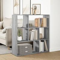Kamerscherm / boekenkast 102x29x103,5 cm hout grijs sonoma - thumbnail