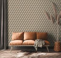 AS Creation Nara - Beige - Hexagon - 387481 - thumbnail