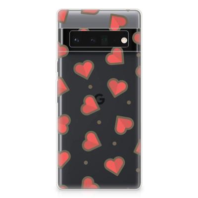 Google Pixel 6 Pro | TPU bumper | Hearts