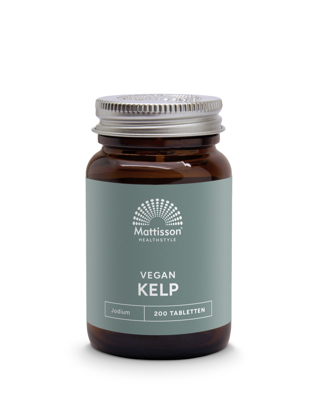 Mattisson Kelp algenextract 150mcg jodium 200 Tabletten Mattisson Kelp algenextract 150mcg jodium 200 Tabletten