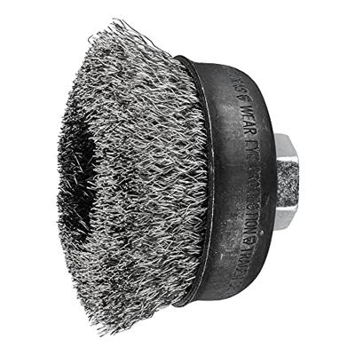 PFERD TOOLS Komborstel ongetordeerd TBU Ø 75 mm M14 Ø roestvrijstalen draad 0,30 voor haakse slijpers POS TBU 75/M14 INOX 0,30 43469003 1 stuk(s)