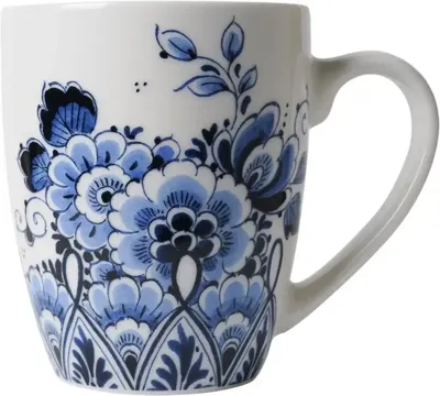 HEINEN - Delfts Blauw - Mok 0,30l Bloemen