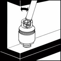Hazet 8822-1 Dopsleutelverlenging Aandrijving 3/8 (10 mm) 36 mm 1 stuk(s) - thumbnail