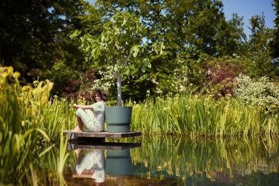Elho pot Greenville 55cm bladgroen