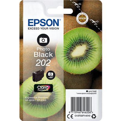 Epson Inktcartridge 202 Origineel Foto zwart C 13 T 02F14010