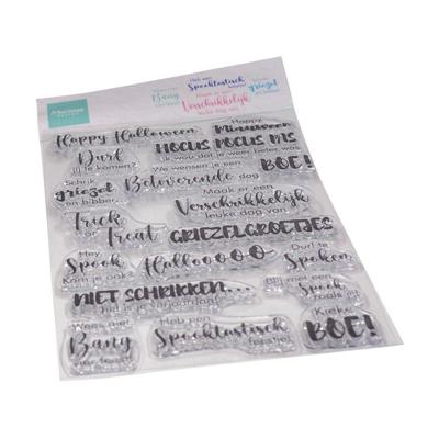 Marianne Design • clear stamps griezelgroetjes