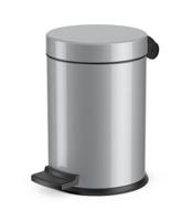 Hailo 0704-442 Solid S Pedaalemmer + 3L Gegalvaniseerde Binnenemmer Grijs - thumbnail