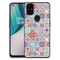 OnePlus Nord N10 5G Marmeren Print Telefoonhoesje Tiles Color - thumbnail