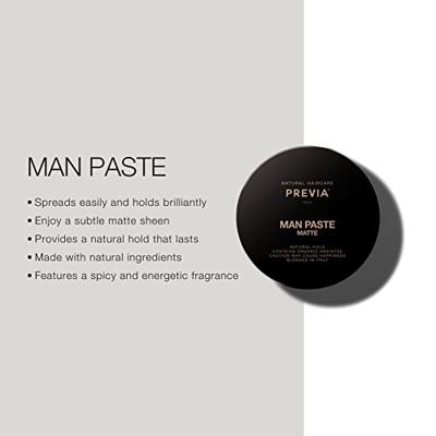 Previa Natural Haircare Man Paste 100ml