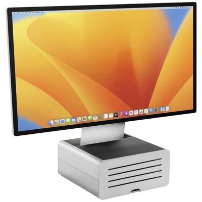Twelve South HiRise Pro (iMac/Studio Display) Monitorverhoging 61 cm (24) - 68,6 cm (27) Aluminium, Zwart, Walnoot Staand