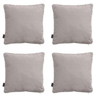Sierkussen met bies Panama taupe 45 cm x 45 cm (4 stuks) Madison - Madison - thumbnail