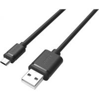 UNITEK Y-C434GBK USB-kabel USB 2.0 1,5 m USB A Micro-USB B Zwart - thumbnail