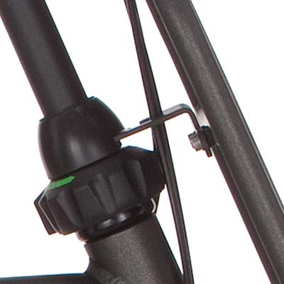 Cortina balhoofd beugel voordrager 28 h black gold matt