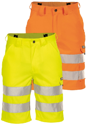 DASSY hoge zichtbaarheidsshort idaho p/k fluo-oranje 60
