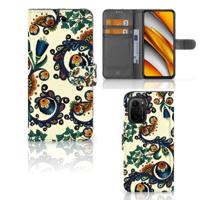 Wallet Case Poco F3 | Xiaomi Mi 11i Barok Flower - thumbnail