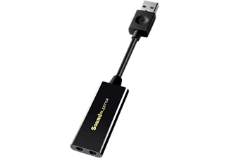 Creative Sound Blaster Play!3 - USB-DAC-versterker en externe geluidskaart, zwart