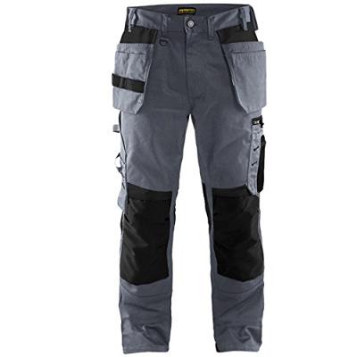 Blåkläder Werkbroek met spijkerzakken 15551860 | Zwart/Grijs | Maat D100 - 7330509591062