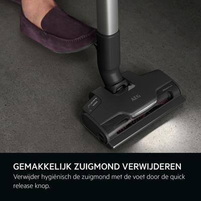 AEG AP81UB25GG 8000 Ultimate Steelstofzuiger zonder zak Grijs