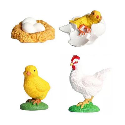 Cycplus Levenscyclus haan speelfiguren set Cycplus Levenscyclus haan speelfiguren set