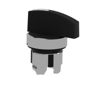 Schneider Electric ZB4BJ4 ZB4BJ4 Terugstelbaar (Ø) 22 mm Chroom, Zwart 1 stuk(s)