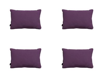 Sierkussen met paspel ca. 40x60 cm Panama purple (4 stuks) Madison - Madison Sierkussen met paspel ca. 40x60 cm Panama purple (4 stuks) Madison - Madison