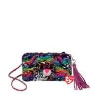 Ty Plush - Sequin Square Purse - Dotty the Leopard (TY95145) - thumbnail