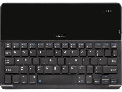 Gecko V10T71C1 toetsenbord voor mobiel apparaat Zwart Bluetooth QWERTY