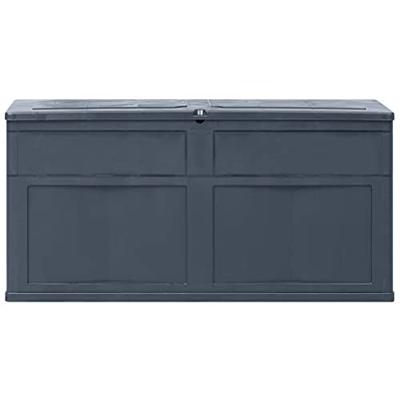 Opbergkist 320 L zwart