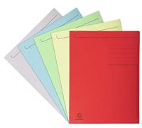 Exacompta dossiermap Foldyne ft 24 x 35 cm (voor ft folio), geel, pak van 50 stuks - thumbnail