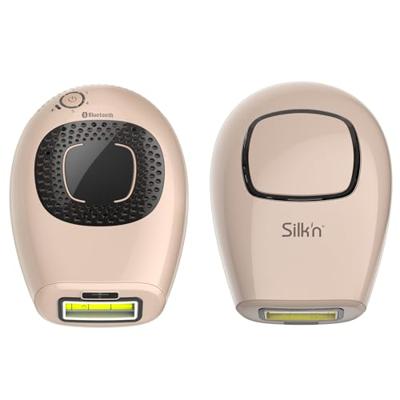 Silk'n semi-permanente ontharingsapparaat met gepulseerd licht, geschikt voor alle huidtinten, 600.000 flitsen. Silk'n semi-permanente ontharingsapparaat met gepulseerd licht, geschikt voor alle huidtinten, 600.000 flitsen.