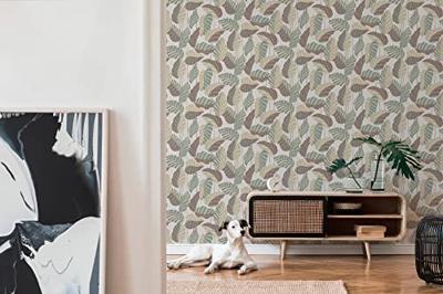 AS Creation Antigua - Wit - Planten Behang - 390941