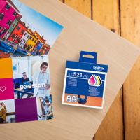 Brother LC-521VAL inktcartridge Value pack - thumbnail