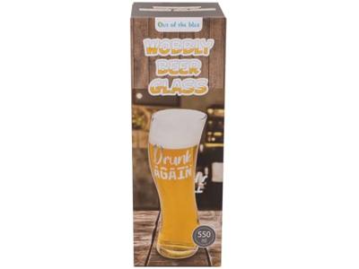 Drunk Again scheef bierglas