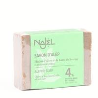 Najel Aleppo Olijfzeep 4% laurierolie 155 Gram - thumbnail