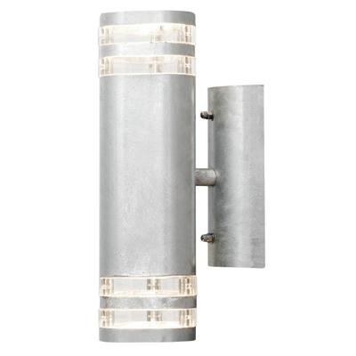 KonstSmide WandspotModena Up - Down 2-lichts 28cm zinkgrijs - 7516-320