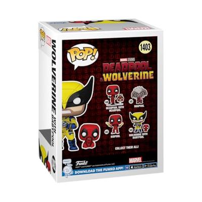 Funko Pop! figuur Deadpool en Wolverine Wolverine met Babypool