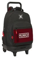 Schoolrugzak Munich Vulcan Zwart 33 x 45 x 22 cm - thumbnail