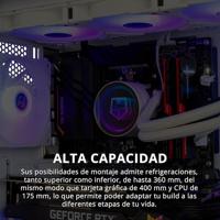 ATX Semi-toren BehuizingNox-Xtreme NXHUMMERASTRANEOWH Wit - thumbnail