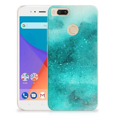 Hoesje maken Xiaomi Mi A1 Painting Blue Hoesje maken Xiaomi Mi A1 Painting Blue