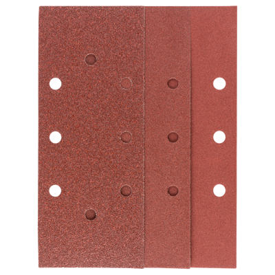 Bosch Accessories 2609256B07 Oscillerend schuurpapierset Geperforeerd Korrelgrootte (num) 60, 120, 180 (l x b) 230 mm x 93 mm 1 set(s)