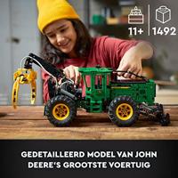 Lego Technic 42157 John Deere 948L-II Houttransportmachine - thumbnail