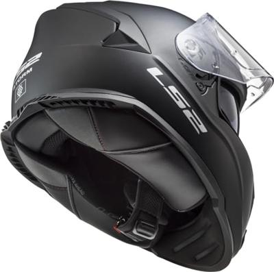 LS2 integraalhelm "ff800 storm ii solid". helmet ff800 storm ii solid xs matt black