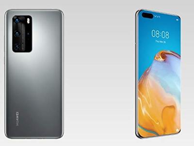 Huawei P40 Pro 51095Cag- Smartphone - Dual Sim, 6,58 Inch, Silver Frost