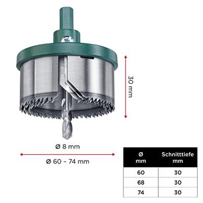 kwb 498300 Gatenzaag 3-delig 60 mm, 67 mm, 74 mm 1 stuk(s)