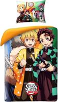 Demon Slayer dekbedovertrek Katana 140 x 200 cm - katoen - thumbnail